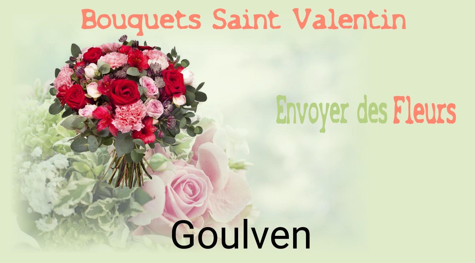 Roses de Saint-Valentin livrées à Goulven